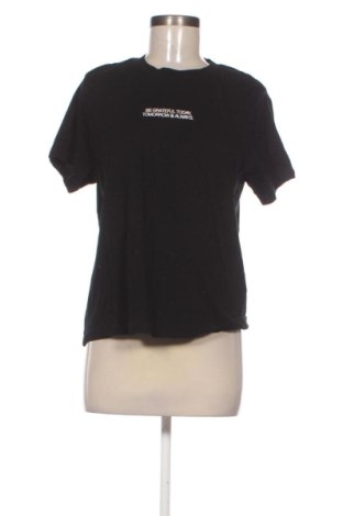 Damski T-shirt Pull&Bear, Rozmiar L, Kolor Czarny, Cena 48,23 zł