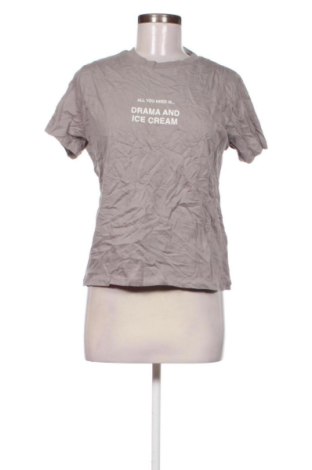 Damen T-Shirt Pull&Bear, Größe L, Farbe Grau, Preis 11,99 €