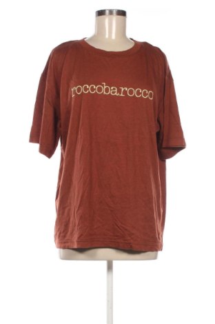 Damen T-Shirt Rocco Barocco, Größe XXL, Farbe Braun, Preis 9,00 €