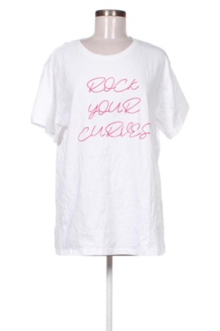 Дамска тениска Rock Your Curves by Angelina Kirsch, Размер XL, Цвят Бял, Цена 14,82 €