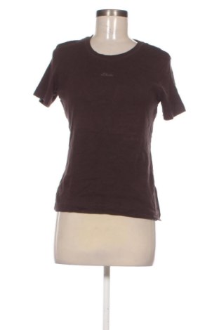 Tricou de femei S.Oliver, Mărime L, Culoare Maro, Preț 63,99 Lei