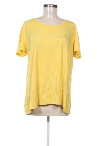 Damski T-shirt S.Oliver, Rozmiar XXL, Kolor Żółty, Cena 48,99 zł