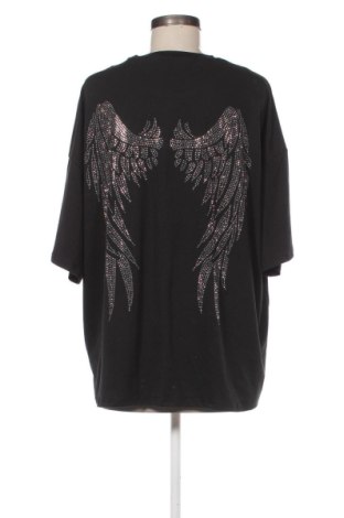 Damen T-Shirt SHEIN, Größe 3XL, Farbe Schwarz, Preis 8,77 €