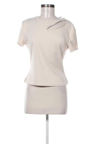 Damski T-shirt SHEIN, Rozmiar M, Kolor Beżowy, Cena 37,51 zł