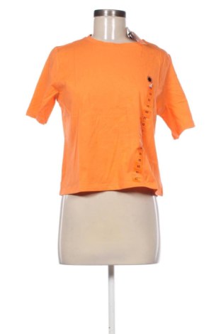 Γυναικείο t-shirt Sinsay, Μέγεθος XS, Χρώμα Πορτοκαλί, Τιμή 14,32 €