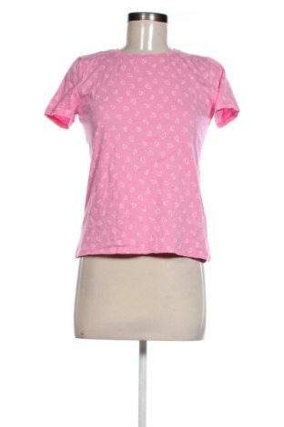 Damski T-shirt Sinsay, Rozmiar XS, Kolor Różowy, Cena 46,51 zł