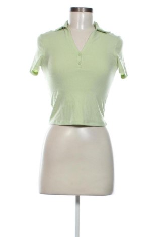 Γυναικείο t-shirt Terranova, Μέγεθος XS, Χρώμα Πράσινο, Τιμή 9,78 €