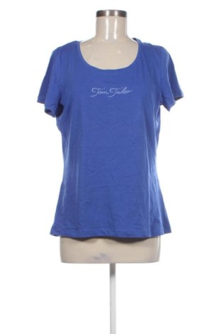 Damski T-shirt Tom Tailor, Rozmiar L, Kolor Niebieski, Cena 48,99 zł