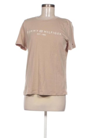 Damen T-Shirt Tommy Hilfiger, Größe M, Farbe Beige, Preis € 17,00