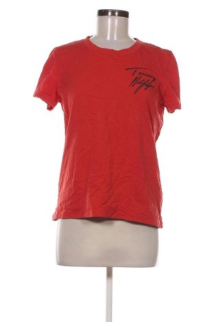 Damski T-shirt Tommy Hilfiger, Rozmiar M, Kolor Czerwony, Cena 91,99 zł