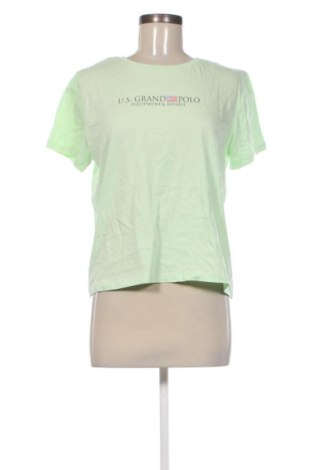 Damski T-shirt U.S.Grand Polo, Rozmiar L, Kolor Zielony, Cena 48,99 zł