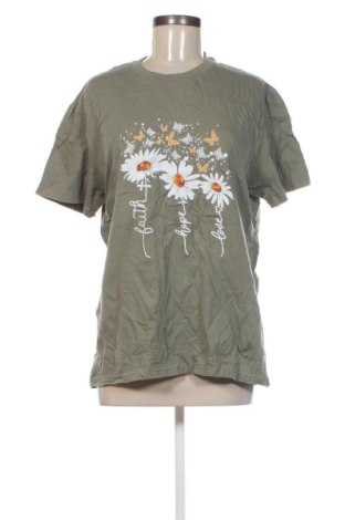 Дамска тениска Unbranded, Размер XL, Цвят Зелен, Цена 9,20 €