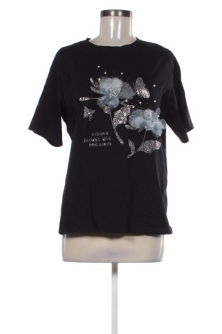 Γυναικείο t-shirt Unbranded, Μέγεθος M, Χρώμα Μαύρο, Τιμή 9,00 €
