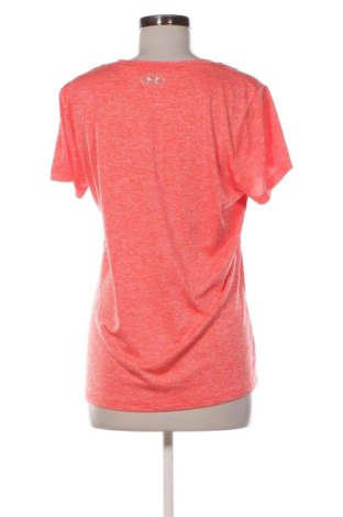 Γυναικείο t-shirt Under Armour, Μέγεθος L, Χρώμα Πορτοκαλί, Τιμή 16,99 €