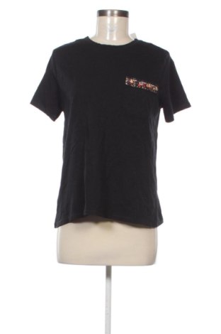 Γυναικείο t-shirt Zara, Μέγεθος L, Χρώμα Μαύρο, Τιμή 14,57 €
