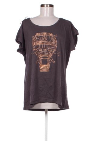 Damen T-Shirt Zeeman, Größe XXL, Farbe Grau, Preis 11,99 €