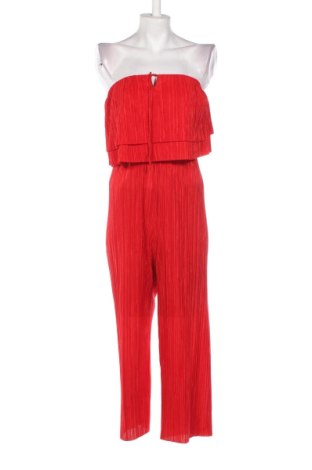 Salopetă lungă de damă Bershka, Mărime S, Culoare Roșu, Preț 128,99 Lei