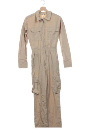 Langer Damen-Overall H&M, Größe XS, Farbe Beige, Preis 24,55 €