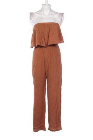 Damski długi kombinezon NEW COLLECTION, Rozmiar S, Kolor Brązowy, Cena 187,55 zł