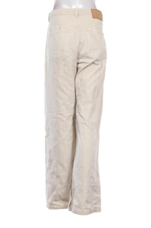Damskie jeansy Bershka, Rozmiar L, Kolor Beżowy, Cena 78,99 zł