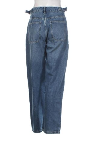 Blugi de femei Bershka, Mărime S, Culoare Albastru, Preț 145,99 Lei