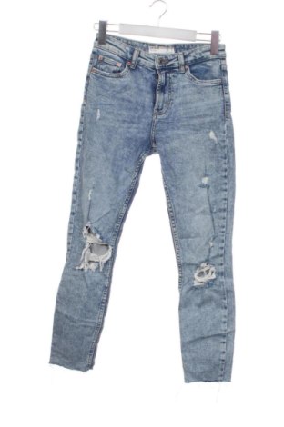 Dámske džínsy  Bershka, Veľkosť XS, Farba Modrá, Cena  17,95 €