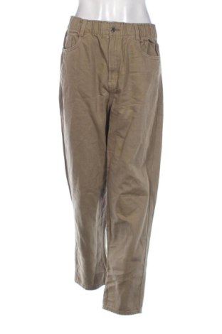 Damskie jeansy H&M, Rozmiar L, Kolor Zielony, Cena 78,99 zł
