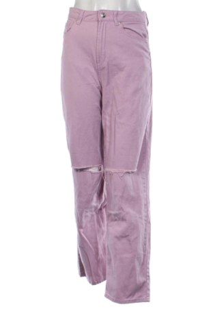 Damskie jeansy H&M, Rozmiar S, Kolor Różowy, Cena 80,38 zł