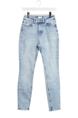 Blugi de femei H&M, Mărime XS, Culoare Albastru, Preț 78,20 Lei
