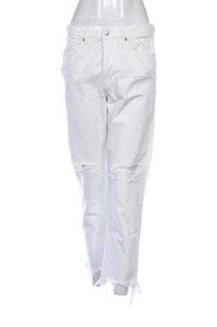 Damskie jeansy H&M Divided, Rozmiar M, Kolor Biały, Cena 79,15 zł