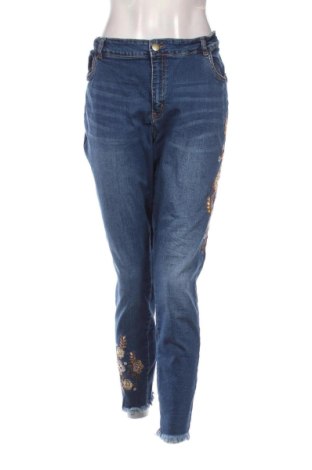 Blugi de femei Janina, Mărime 3XL, Culoare Albastru, Preț 107,13 Lei