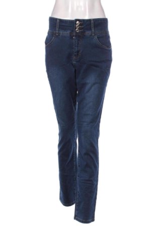 Damskie jeansy John Baner, Rozmiar XL, Kolor Niebieski, Cena 78,99 zł
