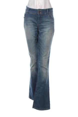 Damskie jeansy John Baner, Rozmiar XL, Kolor Niebieski, Cena 78,99 zł, #136354517
