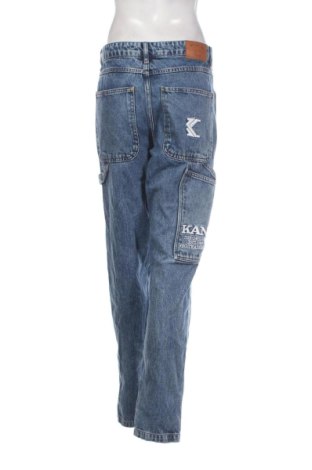 Blugi de femei Karl Kani, Mărime L, Culoare Albastru, Preț 156,99 Lei