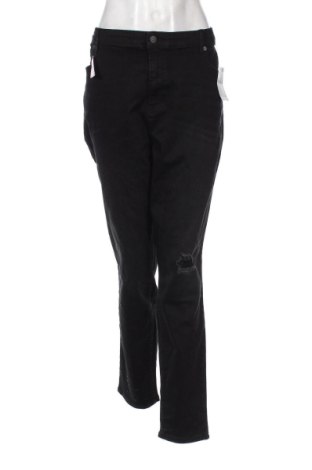 Damen Jeans Kiabi, Größe 3XL, Farbe Schwarz, Preis 27,99 €