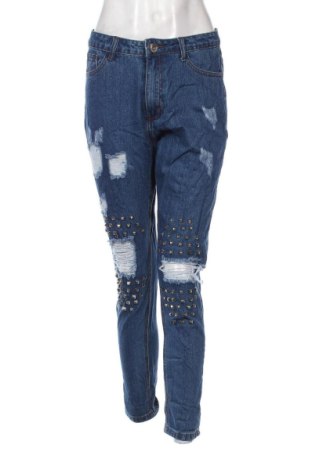 Blugi de femei Kiss Pink, Mărime S, Culoare Albastru, Preț 91,99 Lei