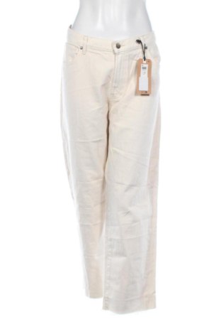 Blugi de femei Lindex, Mărime XL, Culoare Ecru, Preț 145,99 Lei