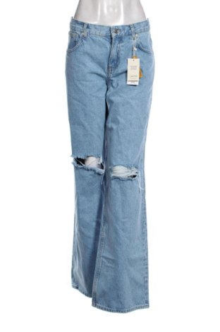 Damskie jeansy Mango, Rozmiar XL, Kolor Niebieski, Cena 208,98 zł