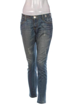 Blugi de femei Monica's Jeans, Mărime L, Culoare Albastru, Preț 39,99 Lei