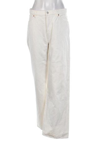 Damen Jeans Monki, Größe M, Farbe Ecru, Preis 17,84 €