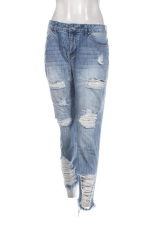 Blugi de femei N&p.79 Jeans Wear, Mărime L, Culoare Albastru, Preț 129,99 Lei