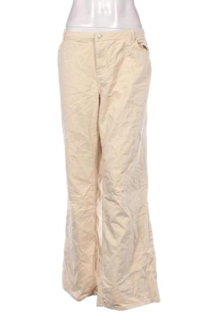Női farmernadrág NA-KD, Méret XXL, Szín Bézs, Ár 9 599 Ft