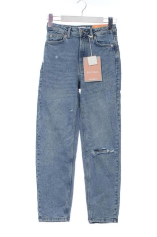 Blugi de femei Pull&Bear, Mărime XXS, Culoare Albastru, Preț 145,99 Lei