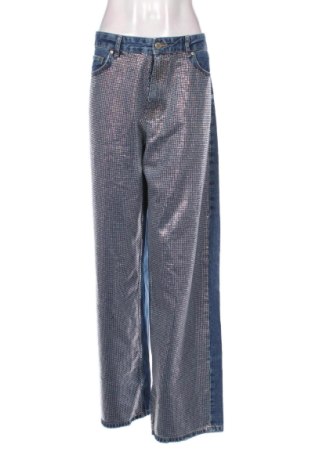 Blugi de femei Pull&Bear, Mărime XL, Culoare Albastru, Preț 91,99 Lei