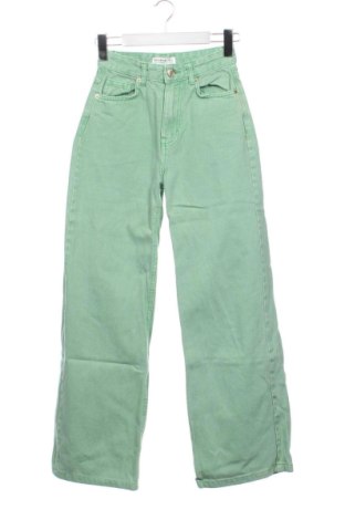 Damskie jeansy Pull&Bear, Rozmiar XXS, Kolor Zielony, Cena 80,38 zł