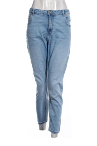 Blugi de femei Reserved, Mărime XL, Culoare Albastru, Preț 40,61 Lei