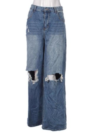 Blugi de femei SHEIN, Mărime M, Culoare Albastru, Preț 91,99 Lei