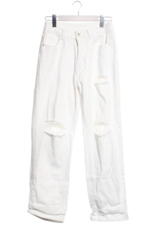 Damskie jeansy SHEIN, Rozmiar XS, Kolor Biały, Cena 80,38 zł