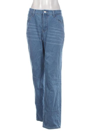 Blugi de femei SHEIN, Mărime L, Culoare Albastru, Preț 91,99 Lei