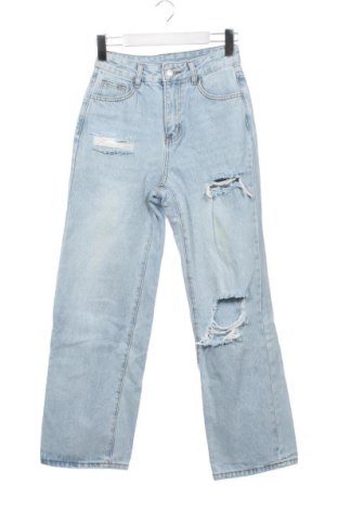 Damskie jeansy SHEIN, Rozmiar XS, Kolor Niebieski, Cena 80,38 zł